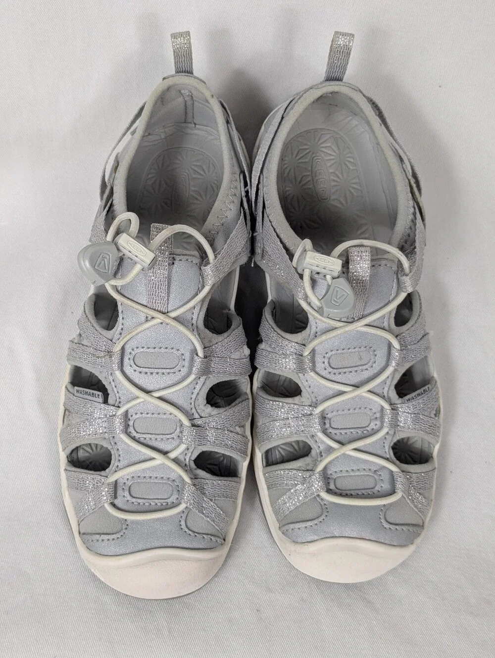 KEEN SILVER MOXIE SANDALS